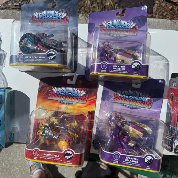 Toys | Skylander Superchargers Crypt Crusher Giant Splatter Eruptor Hot ...